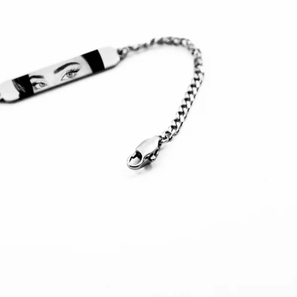 Unisex Photo Engraved Bracelet