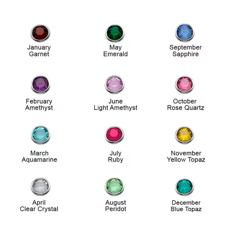 Dainty Birthstone Necklace