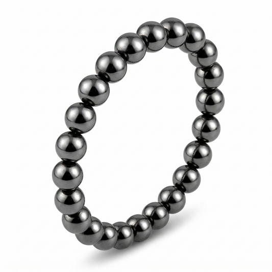 Hematite Bracelet - 100% Natural Certified Hematite Beads