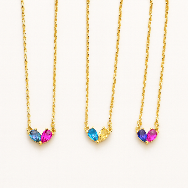 Dainty Birthstone Necklace