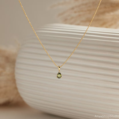 Dainty Birthstone Necklace